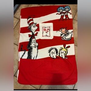 Dr. Seuss Cat in the Hat pouch Blanket